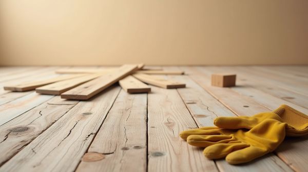 Des solutions inattendues pour réparer un parquet rayé