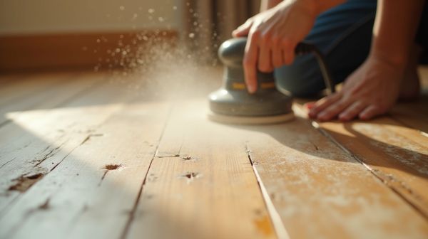 Des solutions inattendues pour réparer un parquet rayé